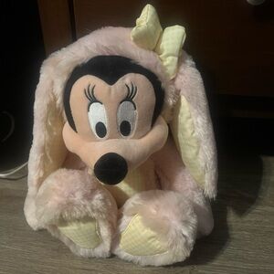 MINNIE MOUSE PLUSH IN A BUNNY OUTFIT
